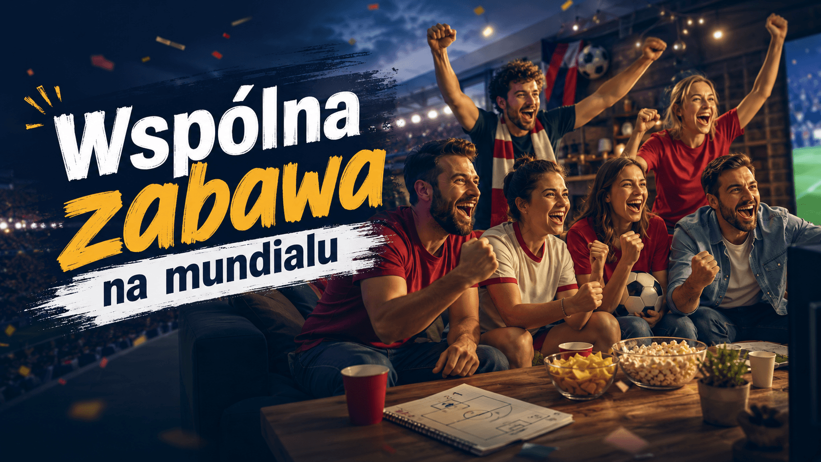 Biuro, znajomi, rodzina. Jak mundial zamienia się we wspólną zabawę?